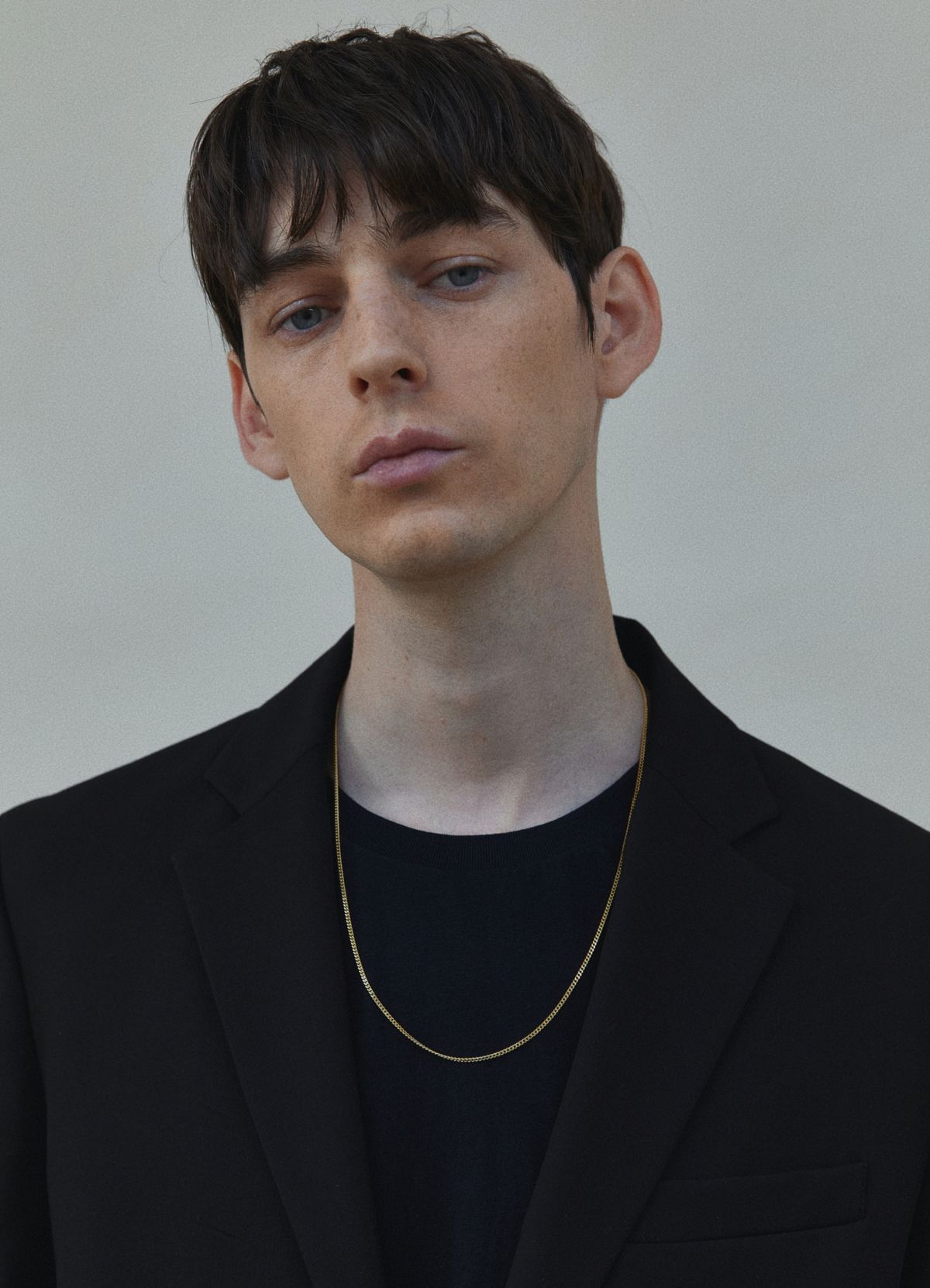 에이지47(AG47) [silver925] basic tag necklace gold