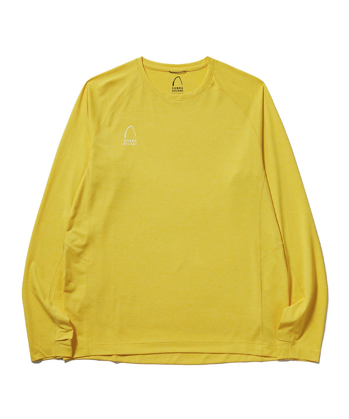 시에라디자인(SIERRA DESIGNS) THINK OUTSIDE 퀵드라이 긴팔티셔츠 YELLOW