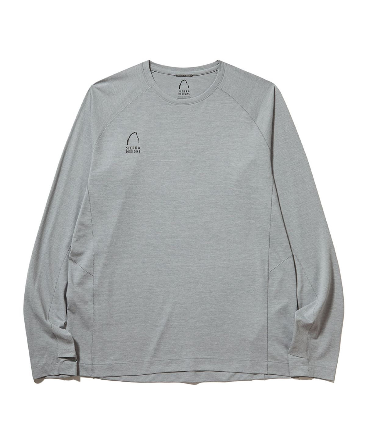 시에라디자인(SIERRA DESIGNS) THINK OUTSIDE 퀵드라이 긴팔티셔츠 STONE GRAY