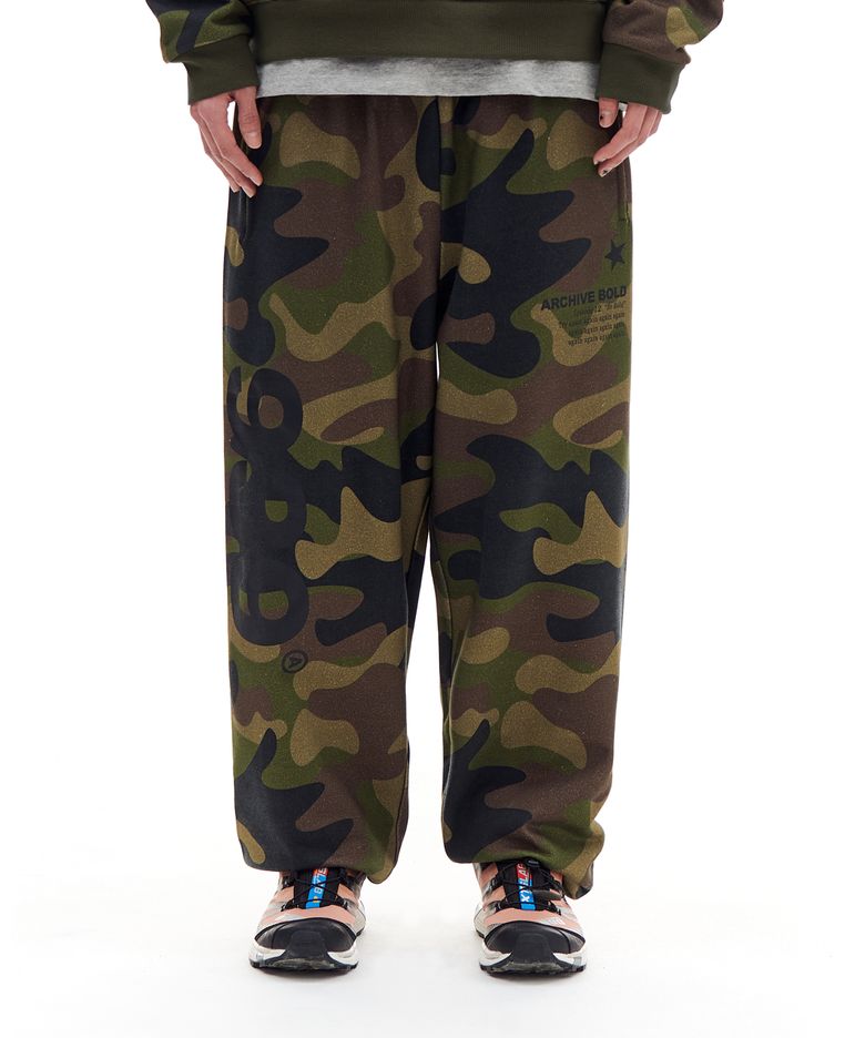 939 LOGO SWEAT PANTS (CAMO)
