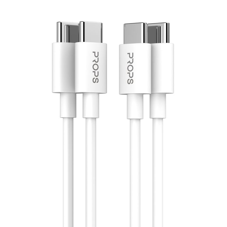 2개입 프롭스 초고속 C TO C타입 60W 고속 충전 케이블 1M 2M 삼성 애플 호환