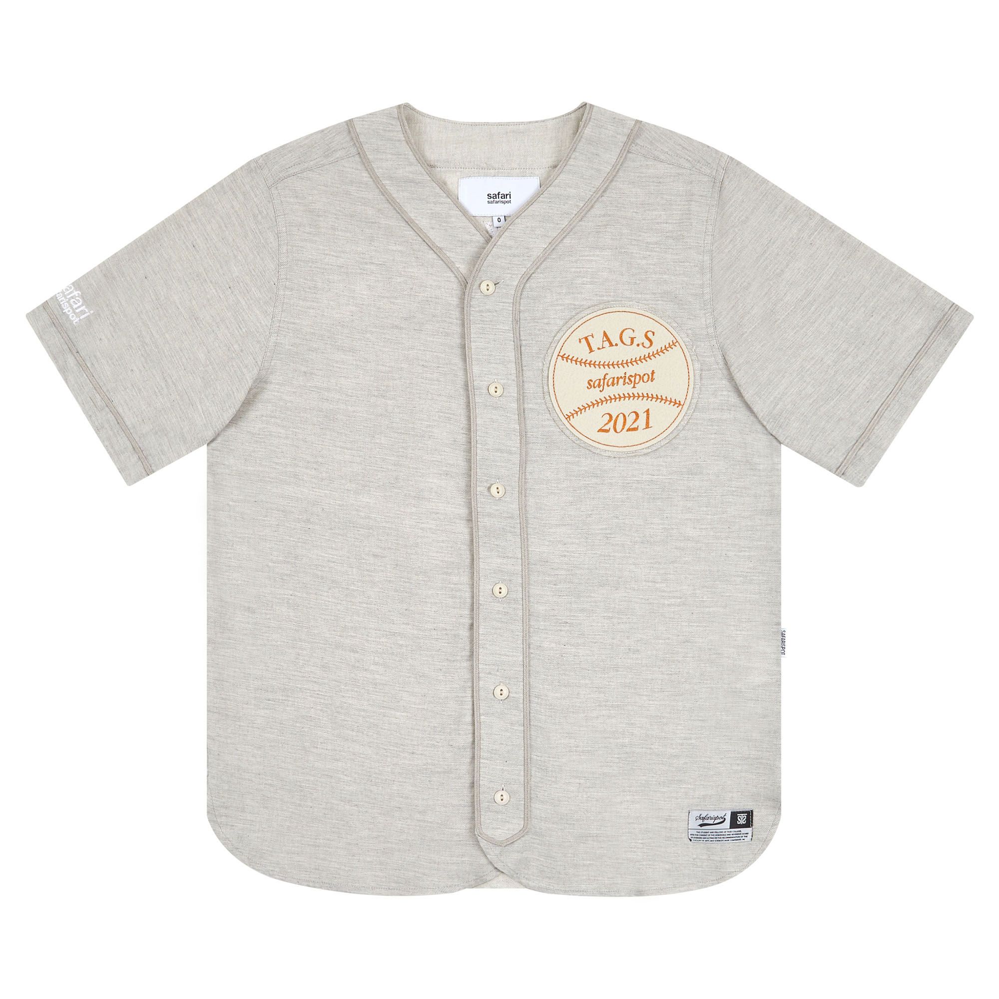 MUSINSA公式 | SAFARISPOT ルベース ユニフォーム ダックアウトシャツ