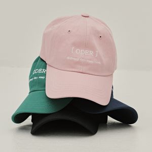 레터링 자수 볼캡-4colors