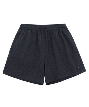 [런웨이] 코튼 시어서커 쇼츠_차콜