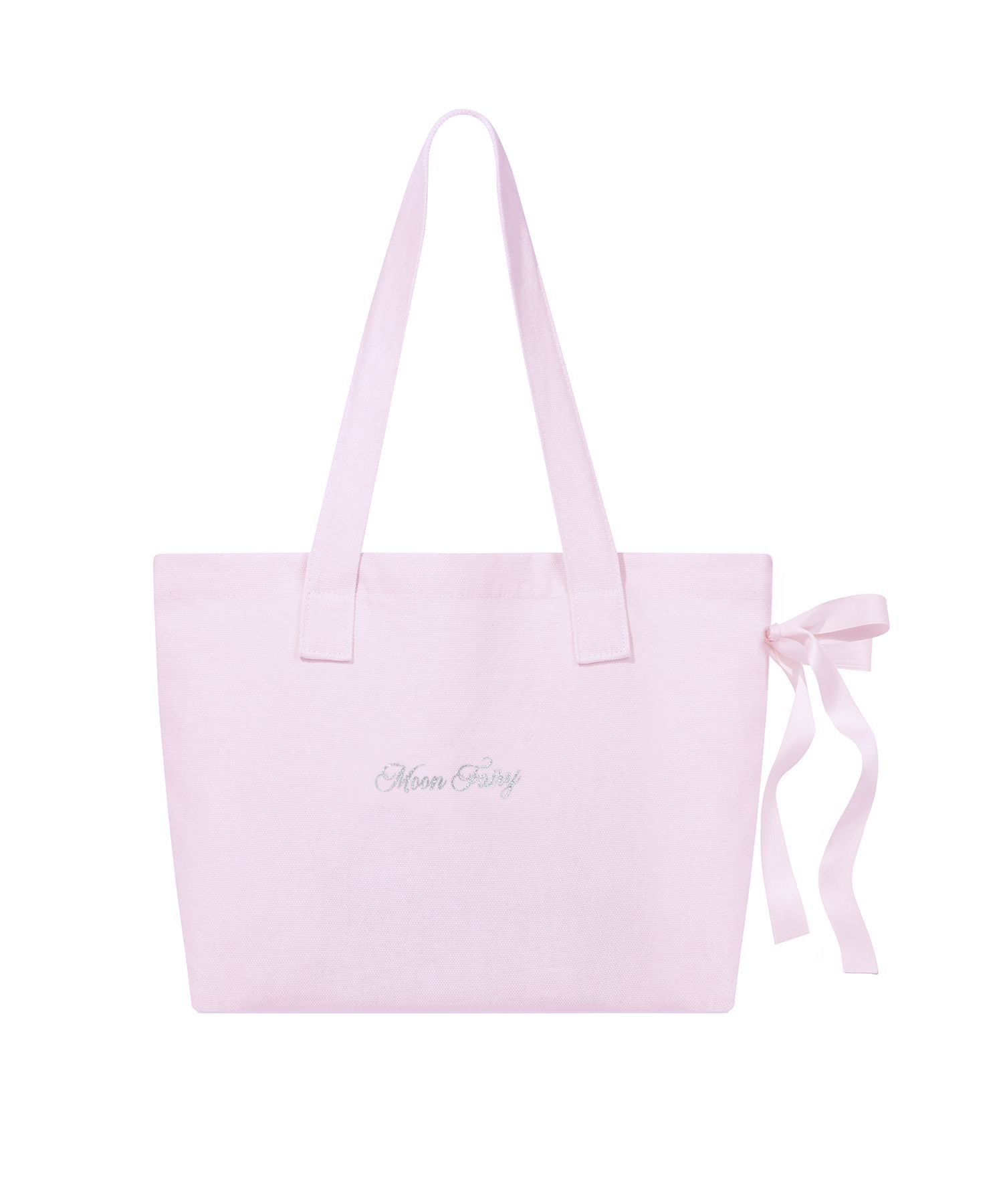 トートバッグ MOON FAIRY MF MOLLIS FUR TOTE BAG 4BFT040 MUSINSA公式 | MOON FAIRY MF Shoe Ribbon Tote Bag-Pink