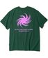 Pink Tornado 로고 티셔츠 - 그린