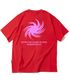 Pink Tornado 로고 티셔츠 - 레드