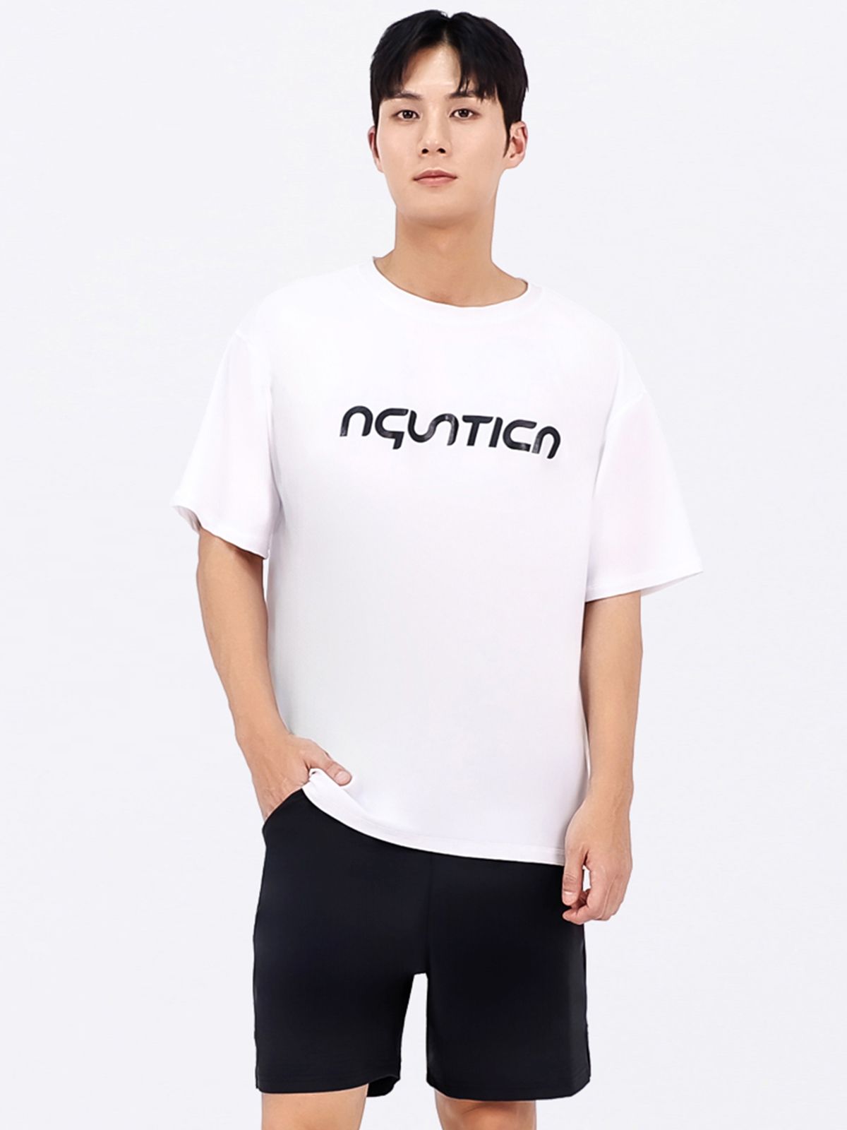 아쿠아티카(AQUATICA) 남성 래쉬가드 AQAMTS23001 상의+PZ 반바지세트