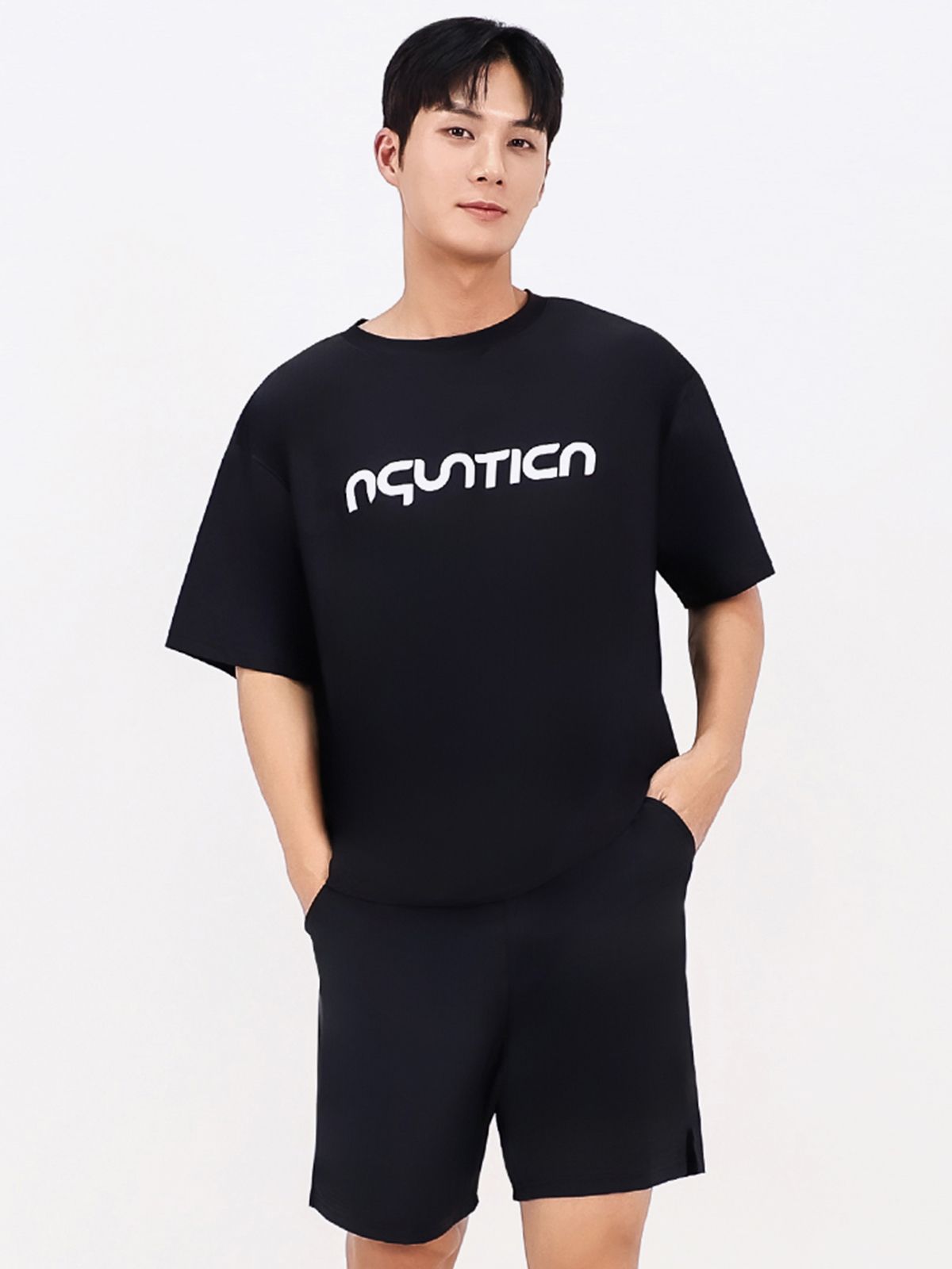 아쿠아티카(AQUATICA) 남성 래쉬가드 AQAMTS23003 상의+PZ 반바지세트