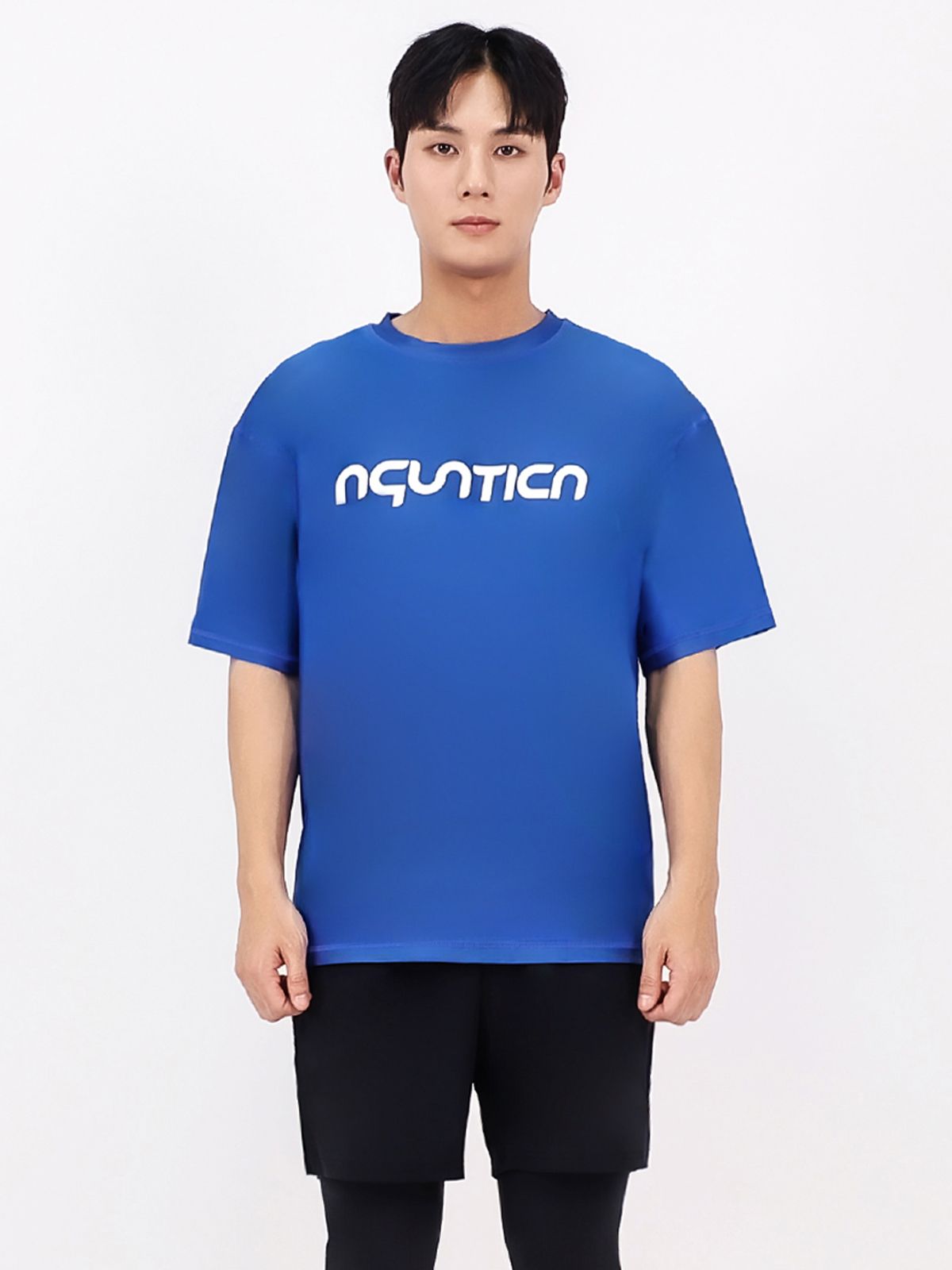 아쿠아티카(AQUATICA) 남성 래쉬가드 AQAMTS23005 상의+PL 레깅스반바지세트