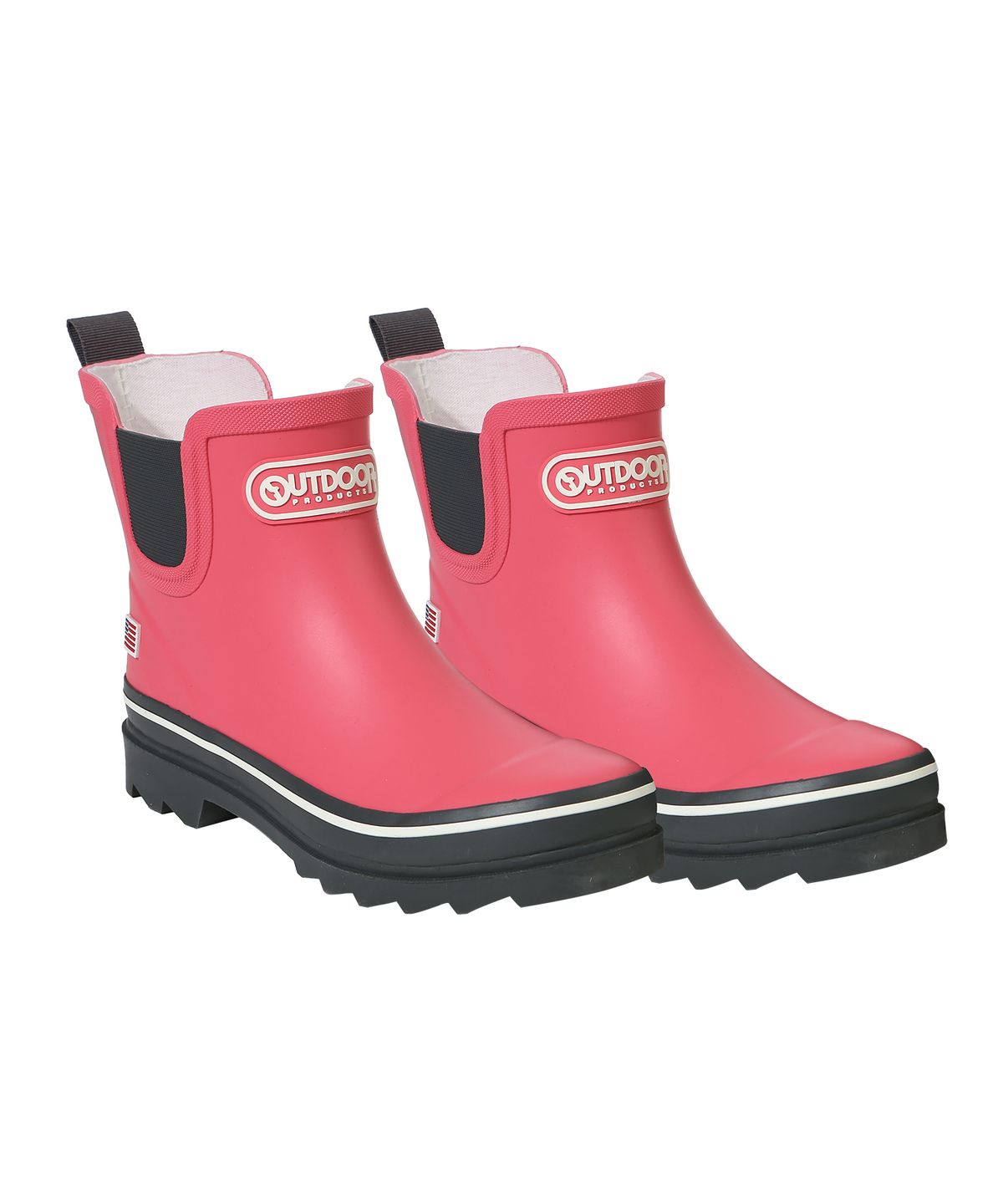 아웃도어 프로덕츠(OUTDOOR PRODUCTS) RAIN BOOTS SHORT (PINK)