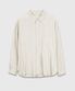 링클 베이직 오버 셔츠_크림