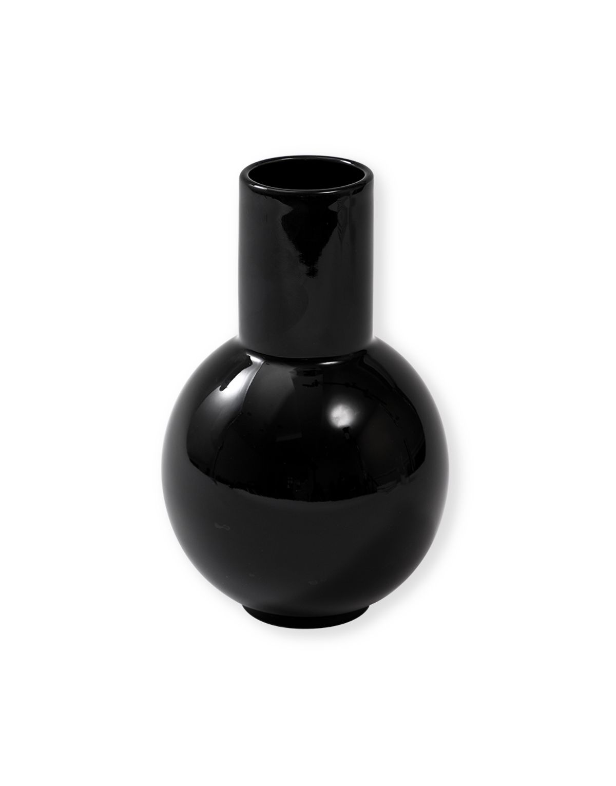 지비에이치 홈(GBH HOME) X NR CERAMICS VASE BLACK 화병