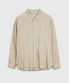 링클 베이직 오버 셔츠_베이지