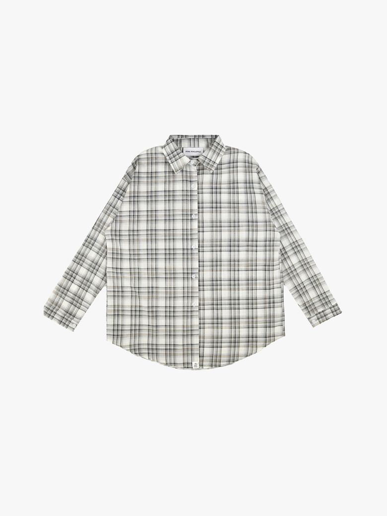 COOL CHECK SHIRT_BLACK