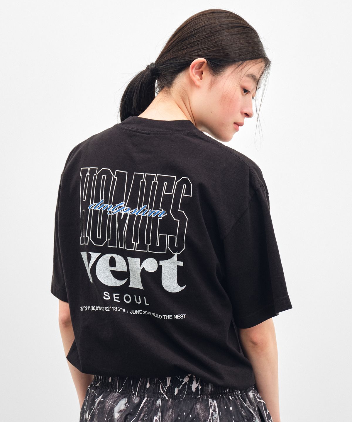 디미토(DIMITO) HOMIES SSV GD 6.5OZ TEE BLACK