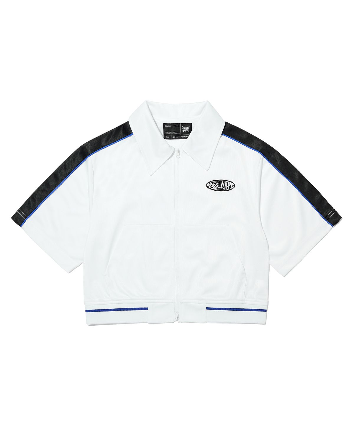 브라운브레스(BROWNBREATH) W BREATH CROP TRACK JACKET - WHITE