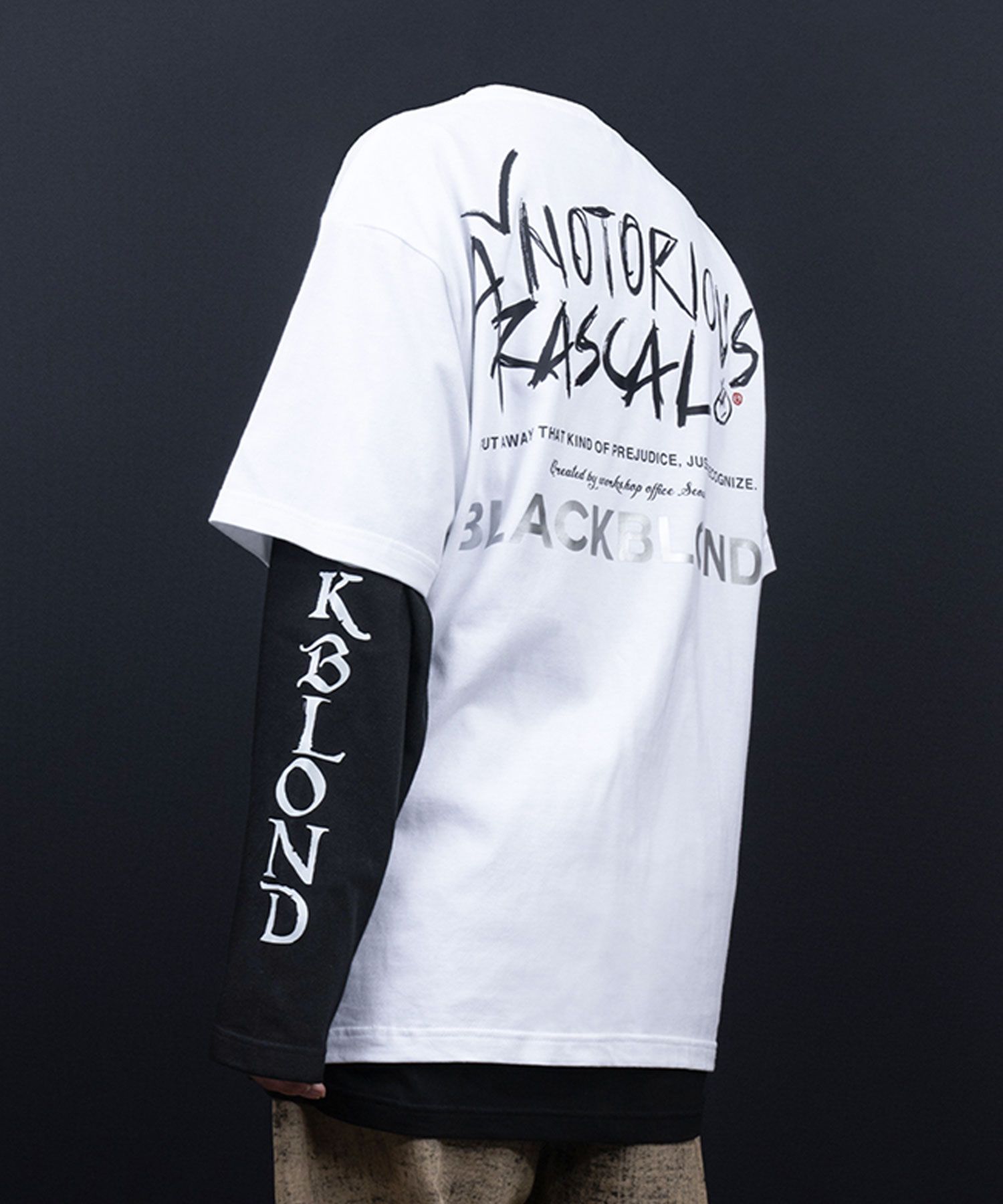 ◆BLACKBLOND◆ Vivid Rescal Short Sleeve T-shirt Black MUSINSA | BLACKBLOND Vivid Rescal Short Sleeve T-shirt (Black)