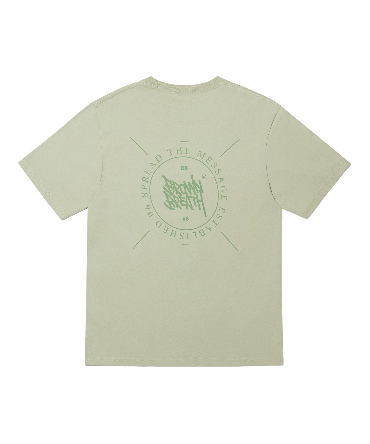 ★BROWNBREATH★ STAMP TAG TEE BEIGE MUSINSA | BROWNBREATH STAMP TAG TEE - BEIGE