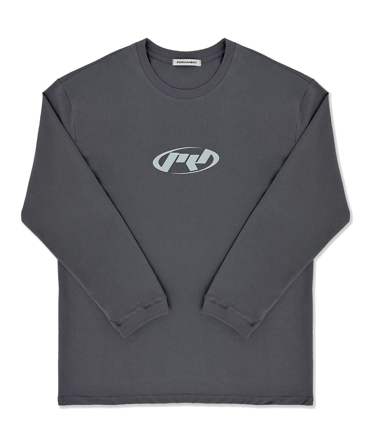퍼머넌트 아카이브(permanentarchive) SYMBOLIC LOGO LONG-SLEEVES (CHARCOAL)