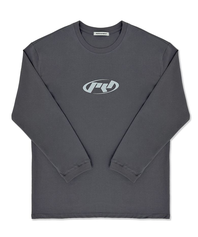 SYMBOLIC LOGO LONG-SLEEVES (CHARCOAL)