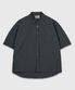 윈드 숏슬리브 셔츠_차콜
