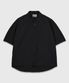 윈드 숏슬리브 셔츠_블랙