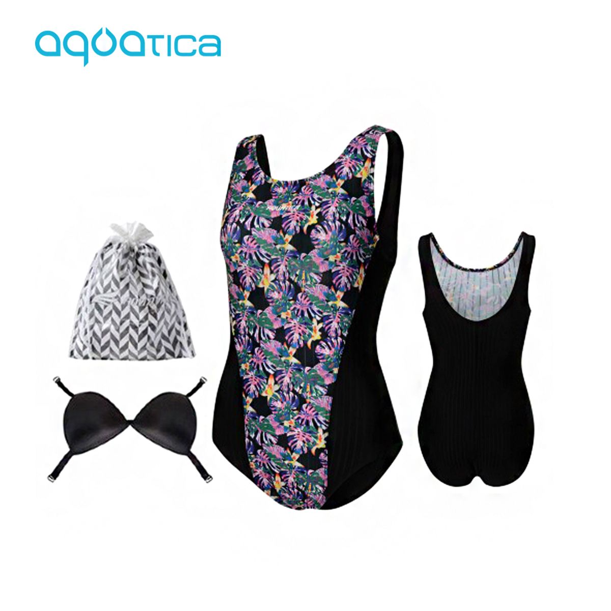 아쿠아티카(AQUATICA) 여성 실내수영복 AQA1473 단품3종세트