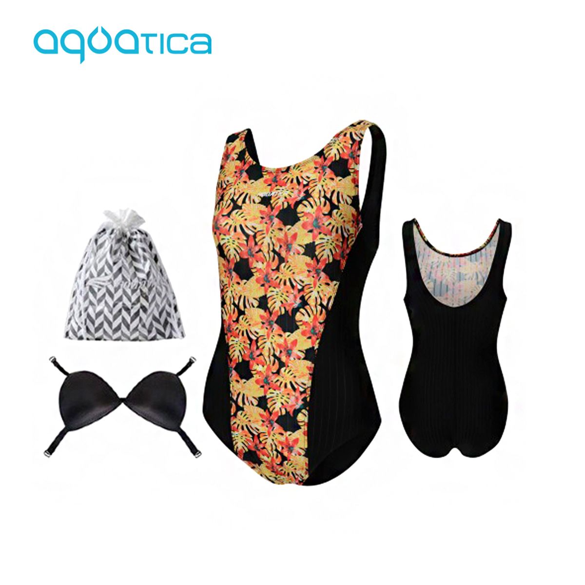 아쿠아티카(AQUATICA) 여성 실내수영복 AQA1474 단품3종세트