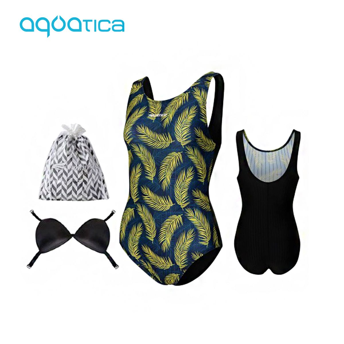 아쿠아티카(AQUATICA) 여성 실내수영복 AQA1475 단품3종세트