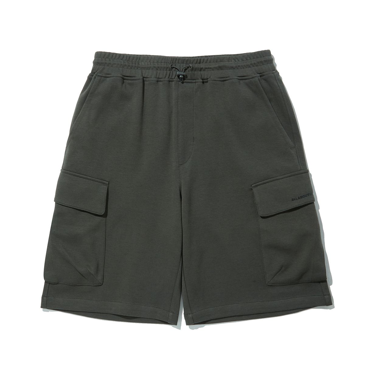 올어바웃뉴(ALL ABOUT NEW) 우븐 포켓 5부 반바지 D카키 INY2RS22ADK
