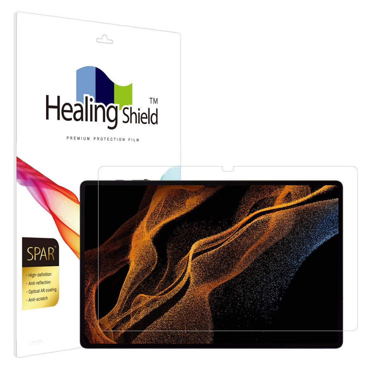 힐링쉴드(HEALINGSHIELD) [1pack]갤럭시탭S9 울트라 슈페리어 AR 고화질 액정보호필름