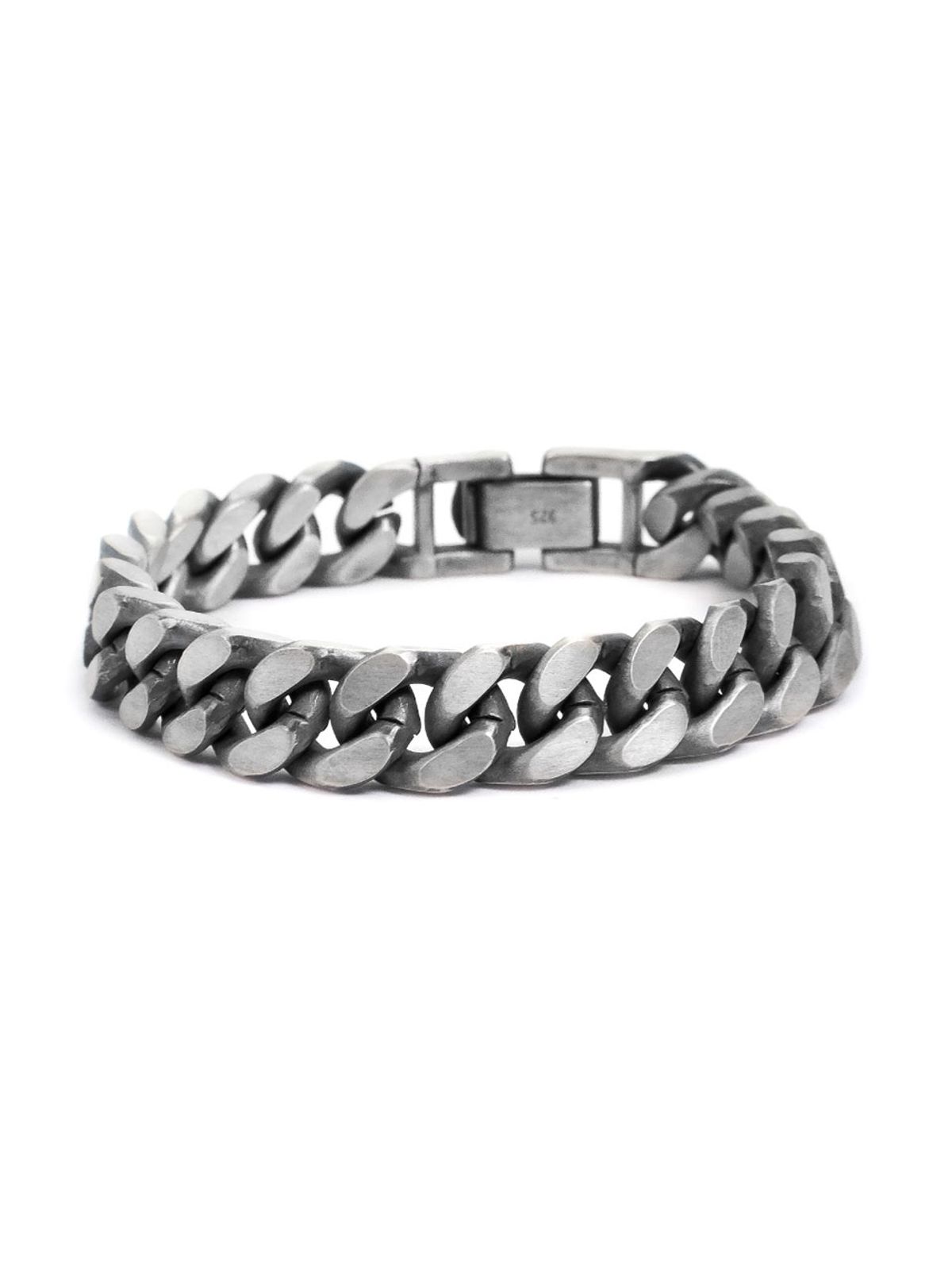 하랑(HARANG) HR 191B_Silver Bold Chain Bracelet