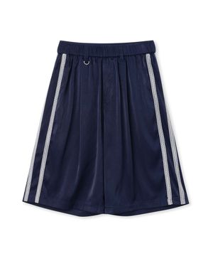 사틴 레이스 트랙 쇼츠 [네이비]