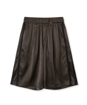 사틴 레이스 트랙 쇼츠 [딥 브라운]