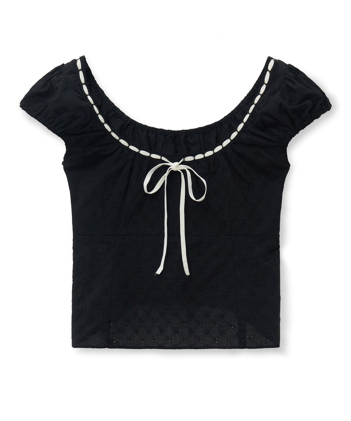 미드나잇 무브(MIDNIGHT MOVE) vt lace top (black)