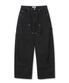 데미지 카펜터 팬츠 [워시드 블랙]