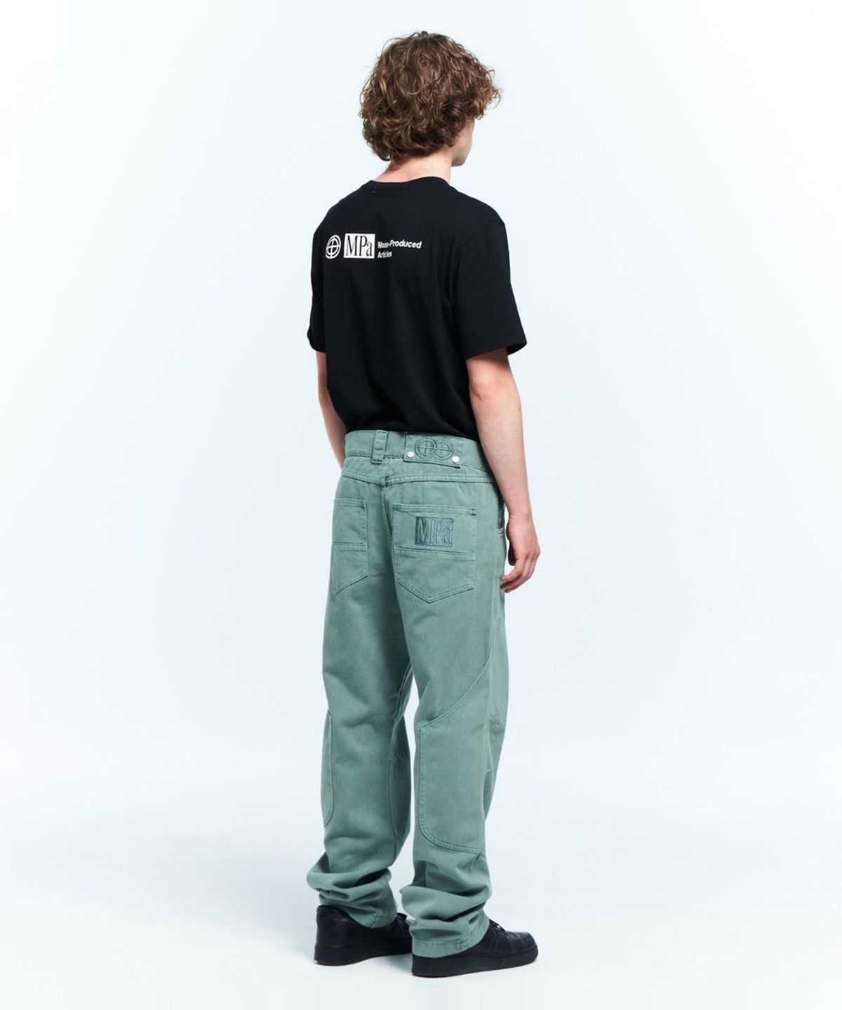 플라스틱프로덕트(PLASTICPRODUCT) MPa CALF POCKET PANTS (EMERALD