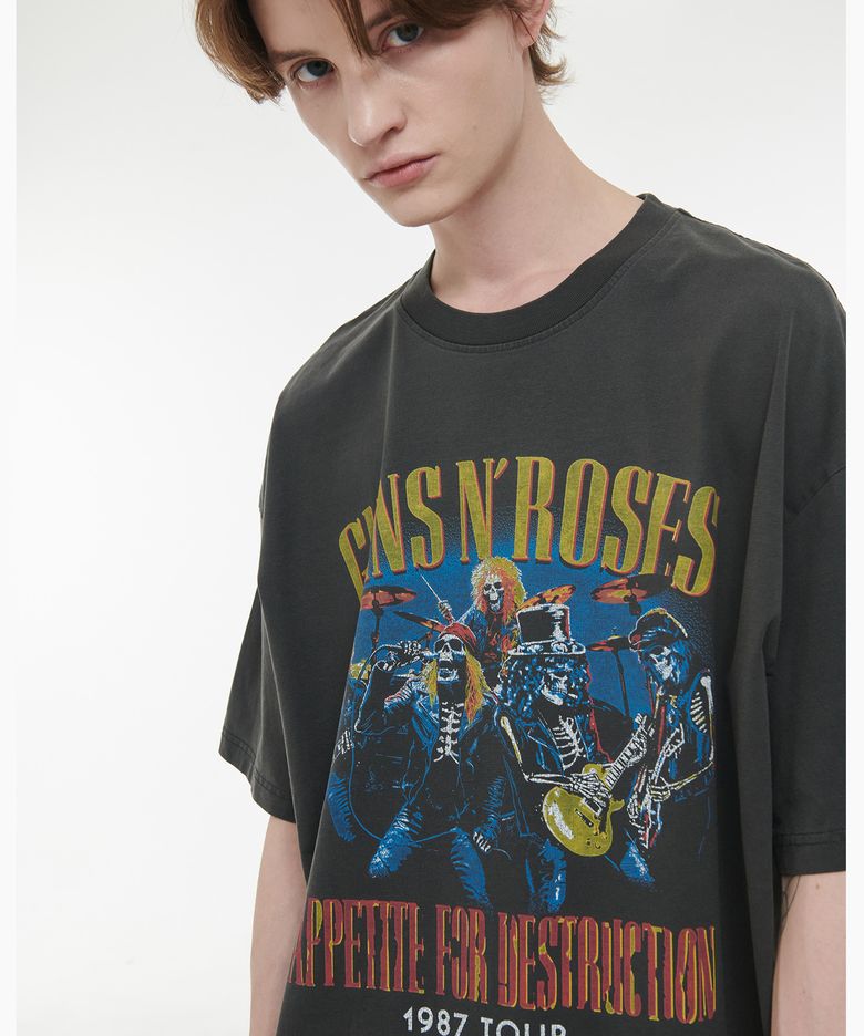 GNR APPETTITE TOUR 1987 OVER FIT Pigment CC (BRENT2463)