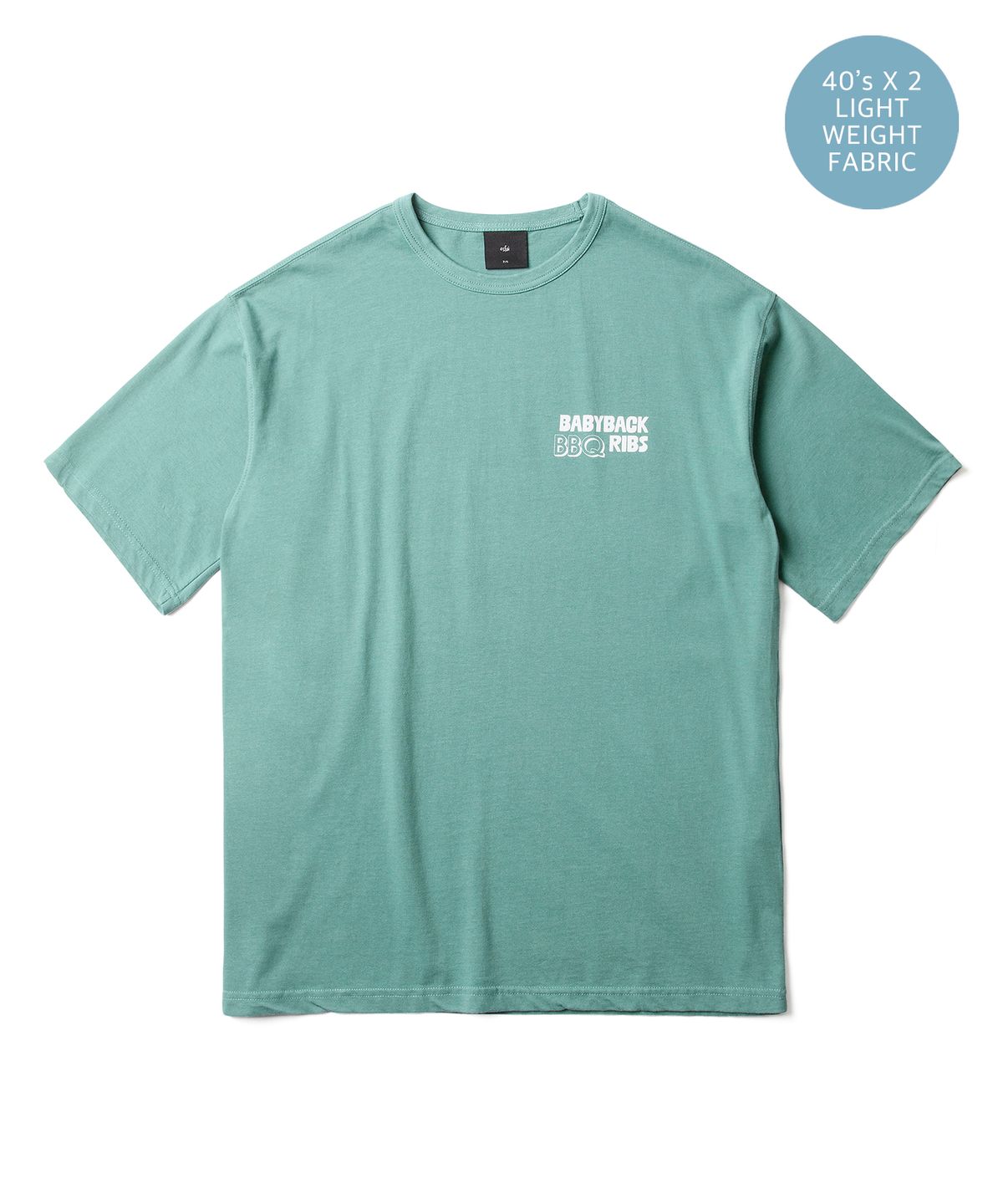 에스파이(ESFAI) BABY BACK RIBS TEE (TILL GREEN)