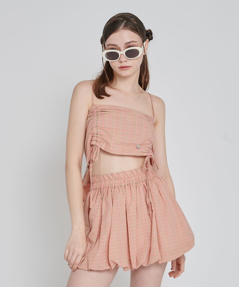 CONY COCOON TWO PIECE SET_CHECK