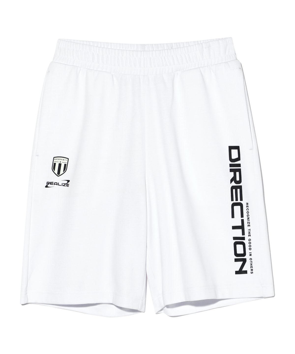벙커버스터(BUNKERBUSTER) 디렉션 클럽 로고 스웨트 쇼츠 WHITE (MO7PU489-002)