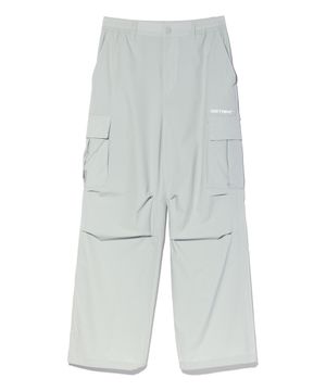 와이드 파라슈트 카고 팬츠 LIGHT GREY (LO8PU785-071)