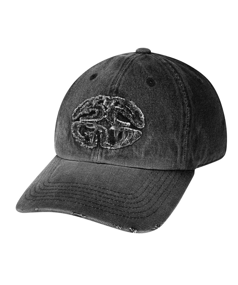 韓国 mahagrid RAW CUT PIGMET BALL CAP mahagrid(マハグリッド) - ローカットピグメントボールキャップ