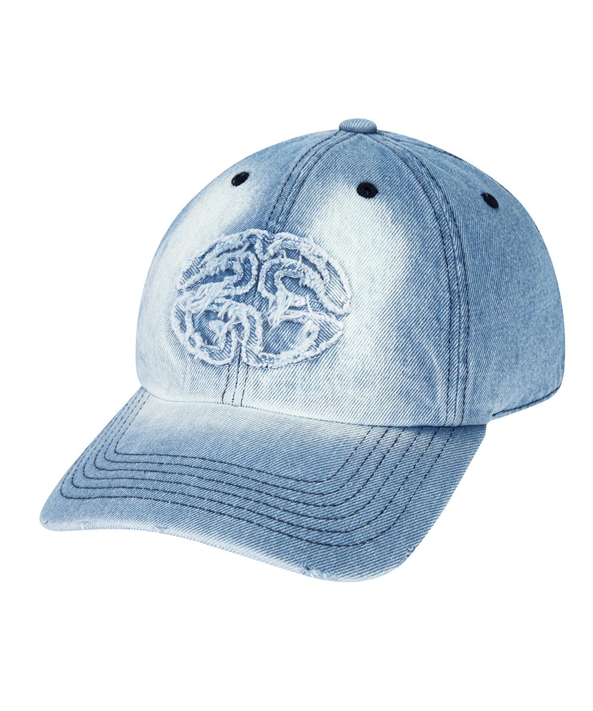 마하그리드(MAHAGRID) RAW CUT DENIM BALL CAP BLUE(MG2DFMAB30S)