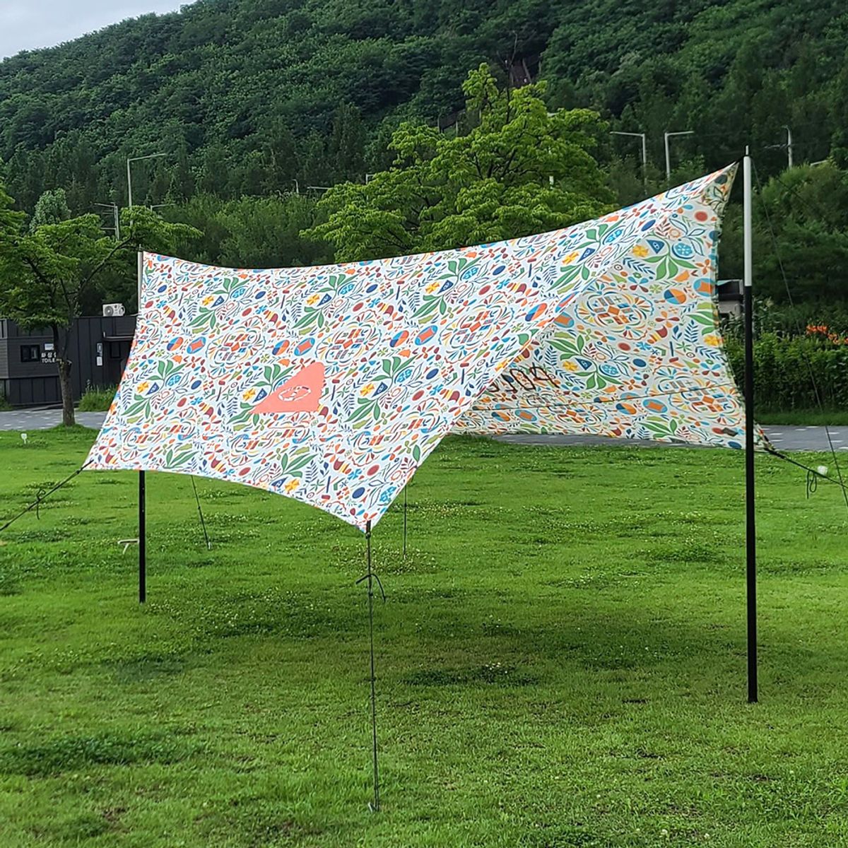 폴러스터프(POLERSTUFF) 어드벤처 캐노피 WHITE RAINBRO