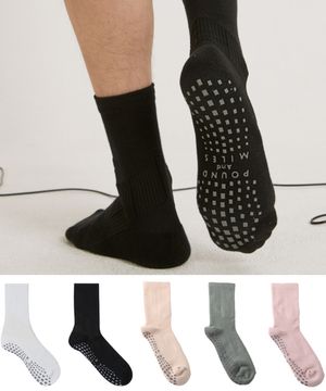 [2PACK] 컴프레션 핏 논슬립 스포츠 크루삭스 4 COLORS