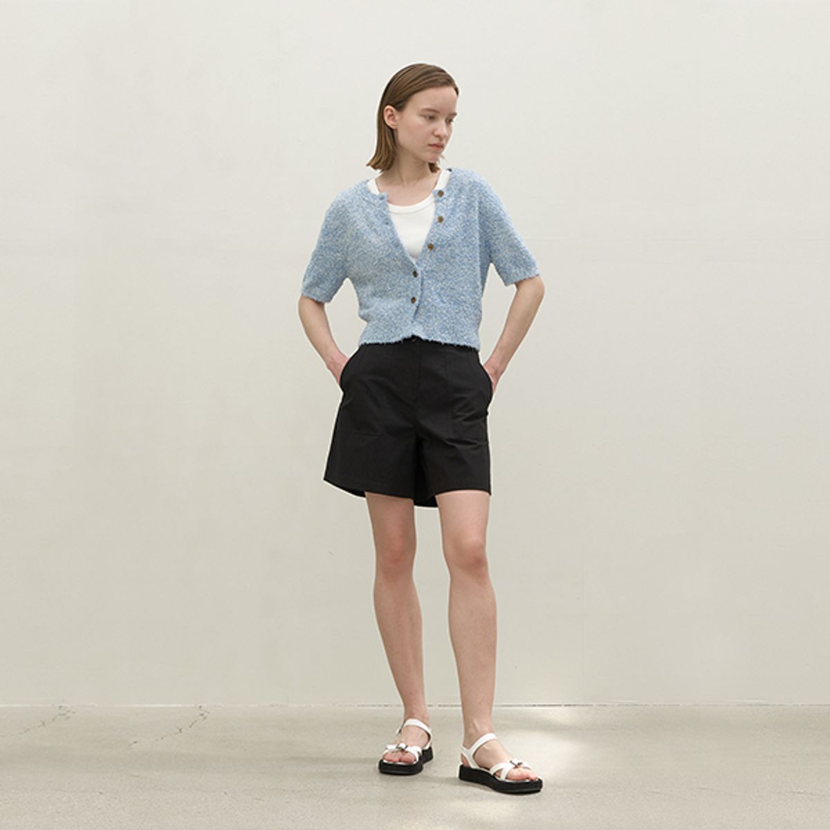 아틀리에 나인(ATELIER NAIN) ESSENTIAL BERMUDA PANTS(PT-5561)