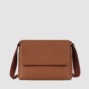 남자 가죽 크로스백 LO-3626 BR 브라운