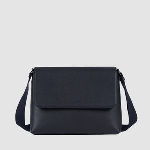 남자 가죽 메신저백 LO-3626 NV 네이비